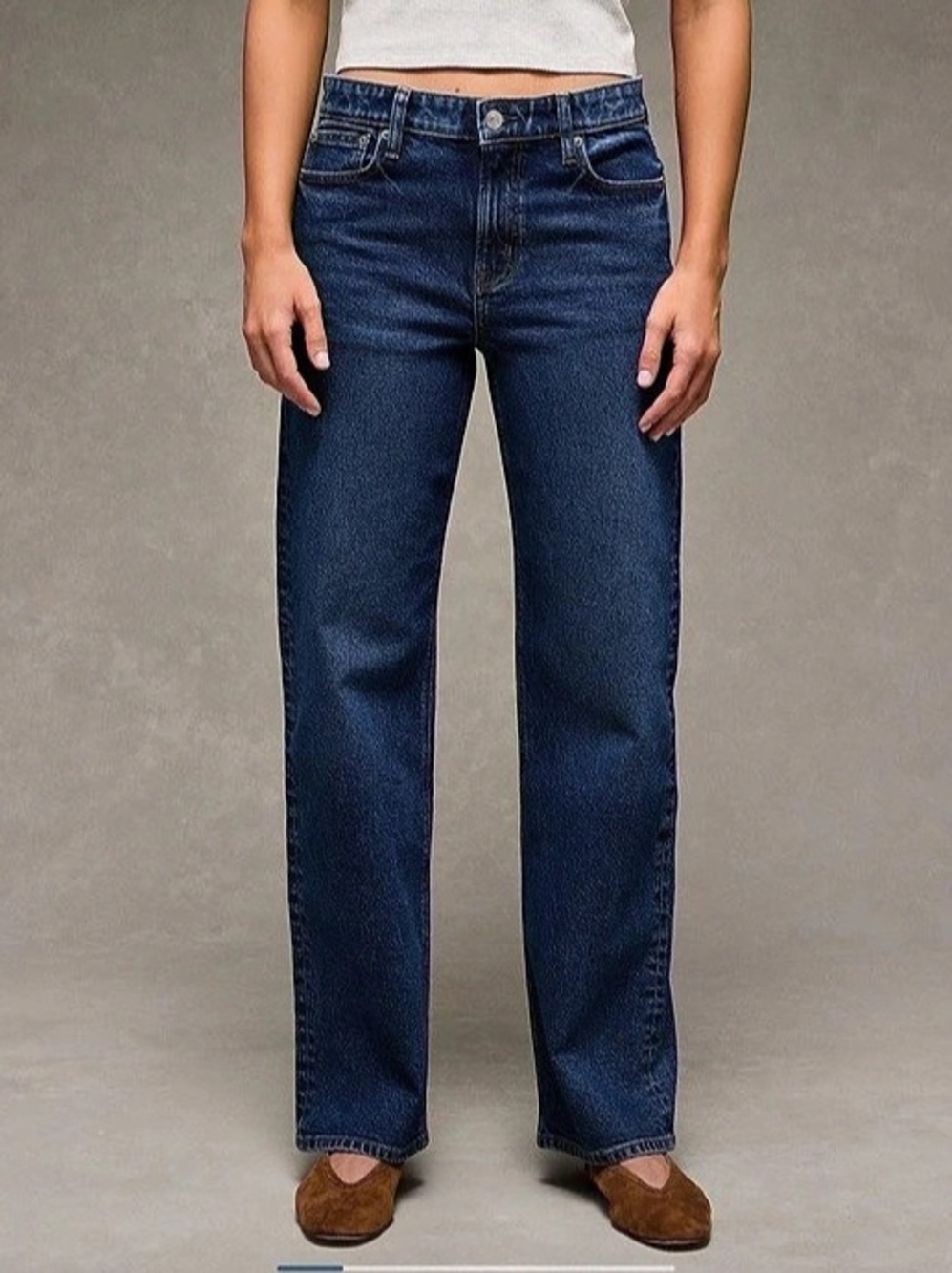 NWT American Eagle AE High-Waisted Stovepipe Jean Straight Leg Jeans 14